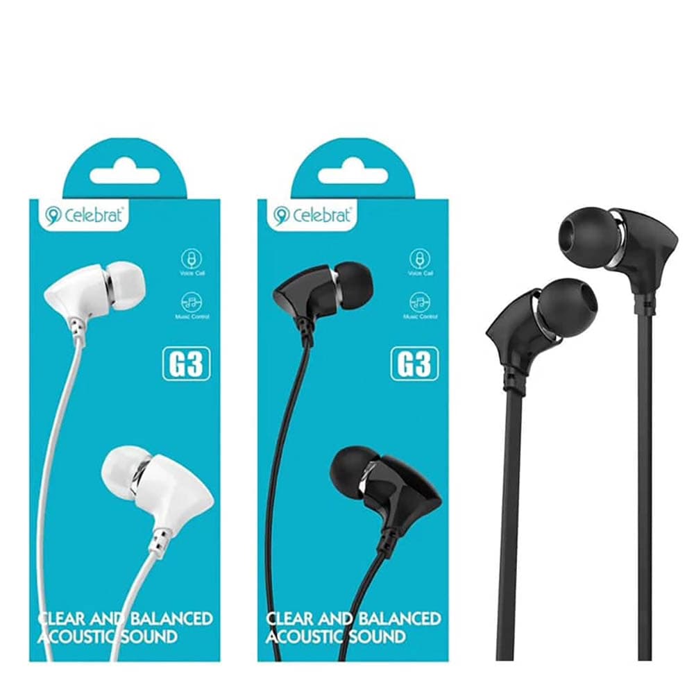 هندزفری سلبریت مدل Earphone Celebrat G3 — تصویر ۷
