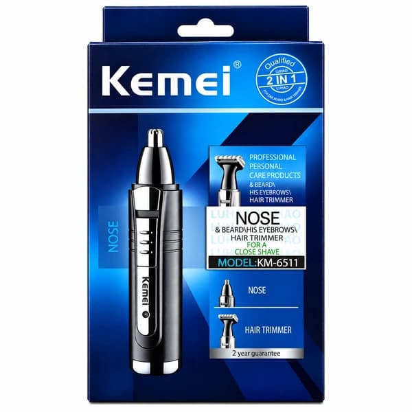 موزن بینی و تریمر ابرو کیمی مدل KM-6511 دو کاره — تصویر ۲