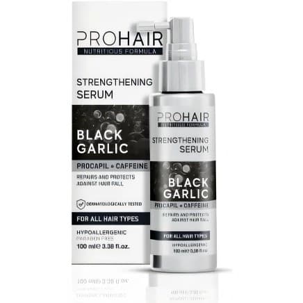 سرم مو مغذی پروهیر PROHAIR Black Garlic حاوی عصاره سیر 100 میل