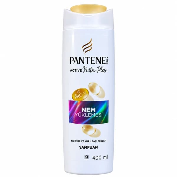 شامپو آبرسان پنتن Pro-V Active Nutri-Plex موهای نرمال و خشک حجم 400 میل