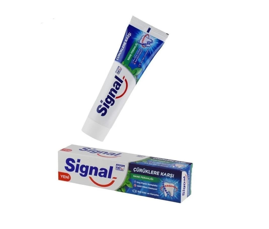 خمیردندان سیگنال signal ضد پوسیدگی تولید ترکیه