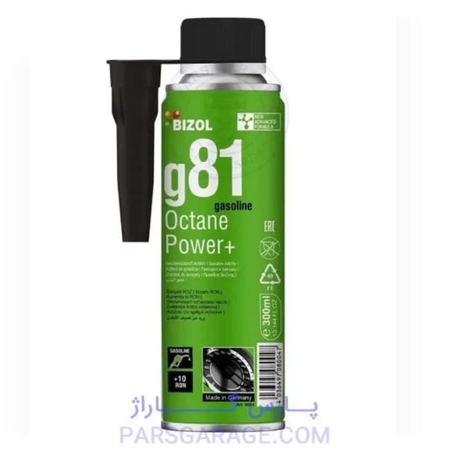 اکتان بوستر بیزول آلمانی مدل Octane Power +g81 حجم 300 میل
