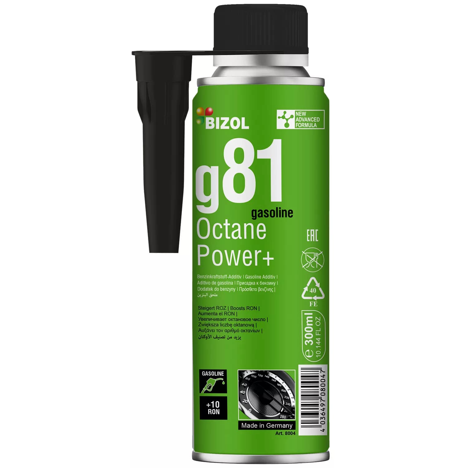 اکتان بوستر بیزول آلمانی مدل Octane Power +g81 حجم 300 میل — تصویر ۲