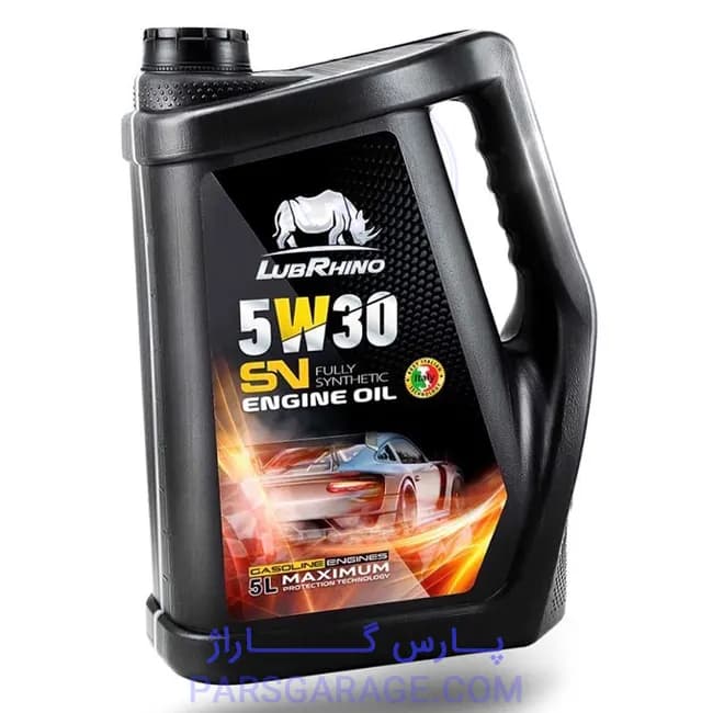 روغن موتور SN لوبرینو Lubrhino حجم 5 لیتر 5W30