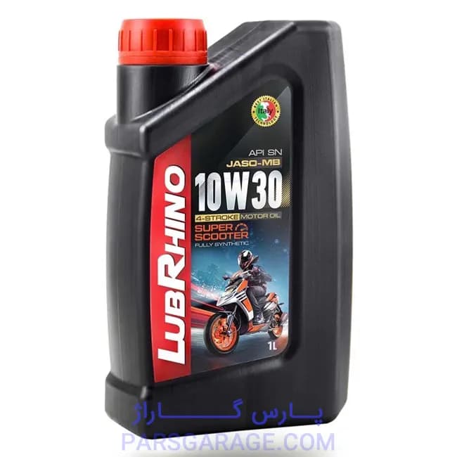 روغن موتورسیکلت SN لوبرینو Lubrhino حجم 1 لیتر 10W30