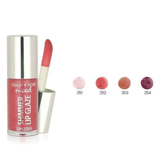 لیپ گلاس گلدن رز مدل Mood Shimmer Lip Glaze