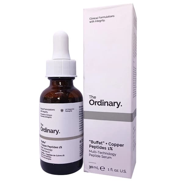 سرم ضد چروک و جوانساز Buffet + Copper Peptides 1% اوردینری حجم 30 میل
