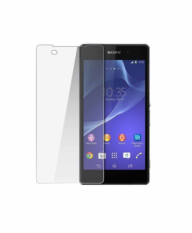 محافظ صفحه نمایش شیشه ای مدل Tempered مناسب برای گوشی موبایل سونی Xperia Z2 — تصویر ۲