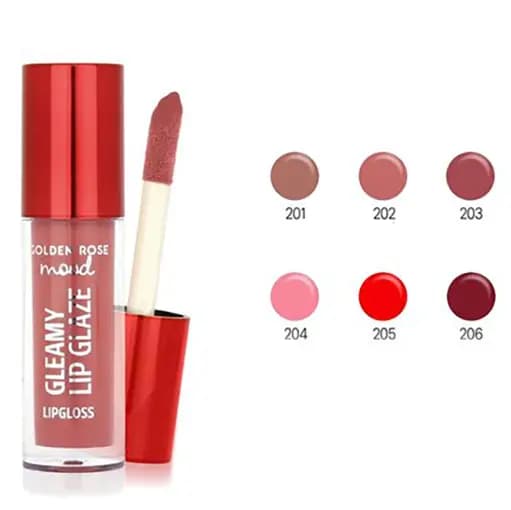 لیپ گلاس گلدن رز مدل Gleamy Lip Glaze