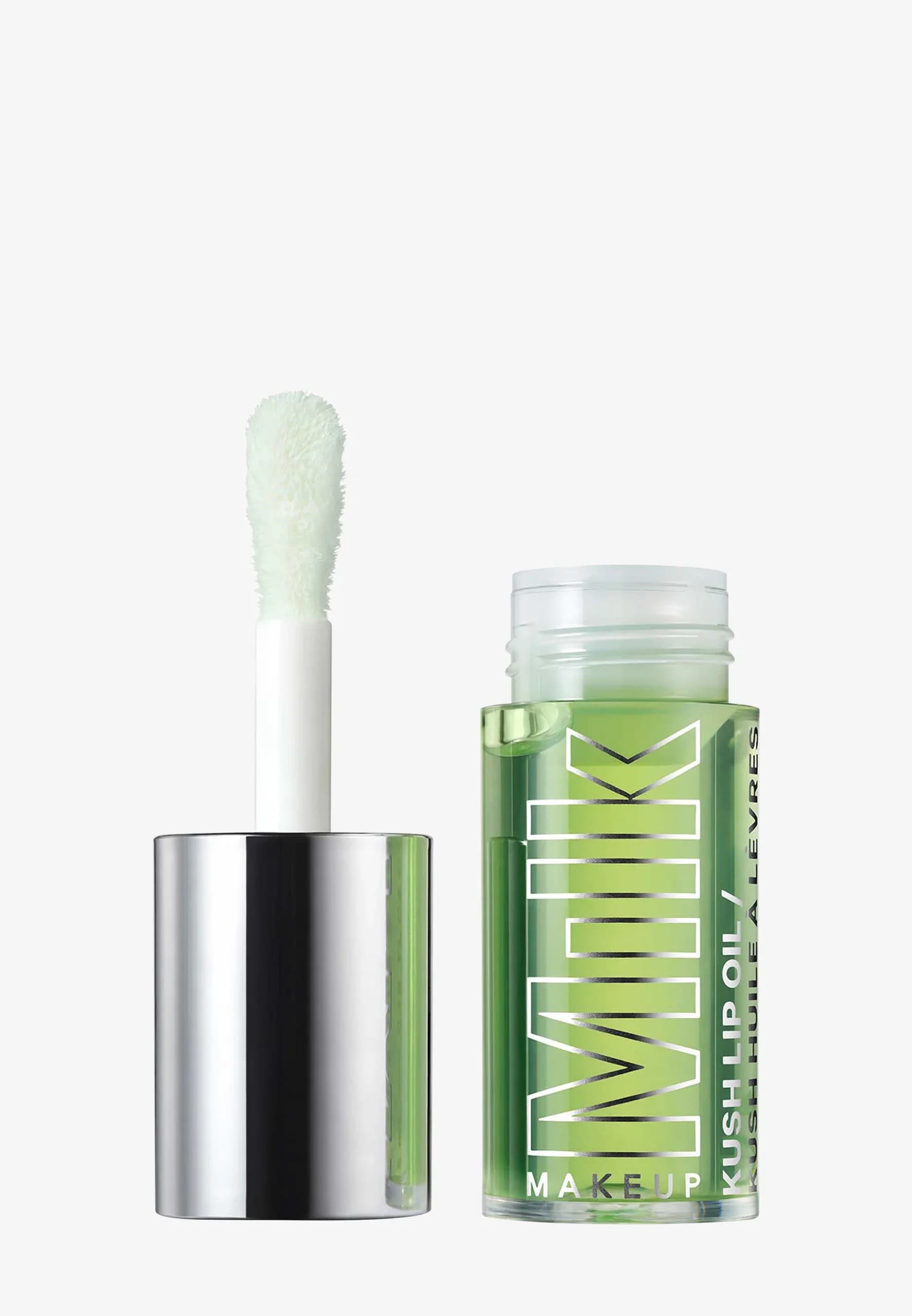 روغن لب KUSH مدل Sheer Hydrating Lip Oil رنگ Green Dragon میلک میکاپ – 5.5ml