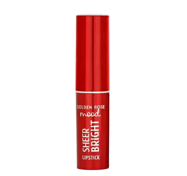 رژ لب جامد گلدن رز مدل Sheer Bright