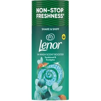 (گرانول) دانه های خوشبو کننده لباس لنور Lenor رایحه Sandalwood and Eucalyptus — تصویر ۲