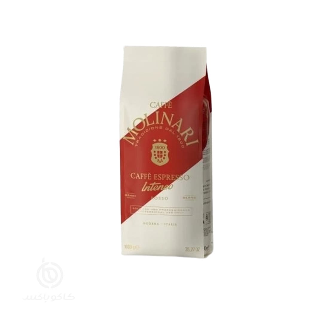 دان قهوه مولیناری کافه اسپرسو اینتنسو روسو (Caffè Molinari Espresso Intenso Rosso) ( 1 کیلوگرم )