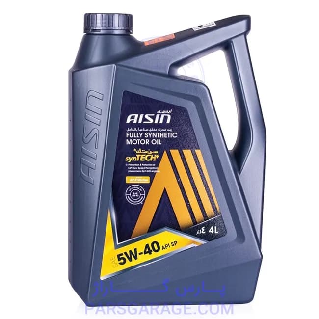 روغن موتور SP آیسین Aisin حجم 4 لیتر 5w40 — تصویر ۲