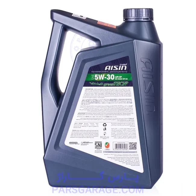روغن موتور SP آیسین Aisin حجم 4 لیتر 5w30 — تصویر ۳
