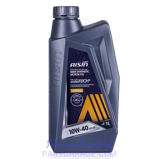 روغن موتور SP آیسین Aisin حجم 1 لیتر 10w40 — تصویر ۲