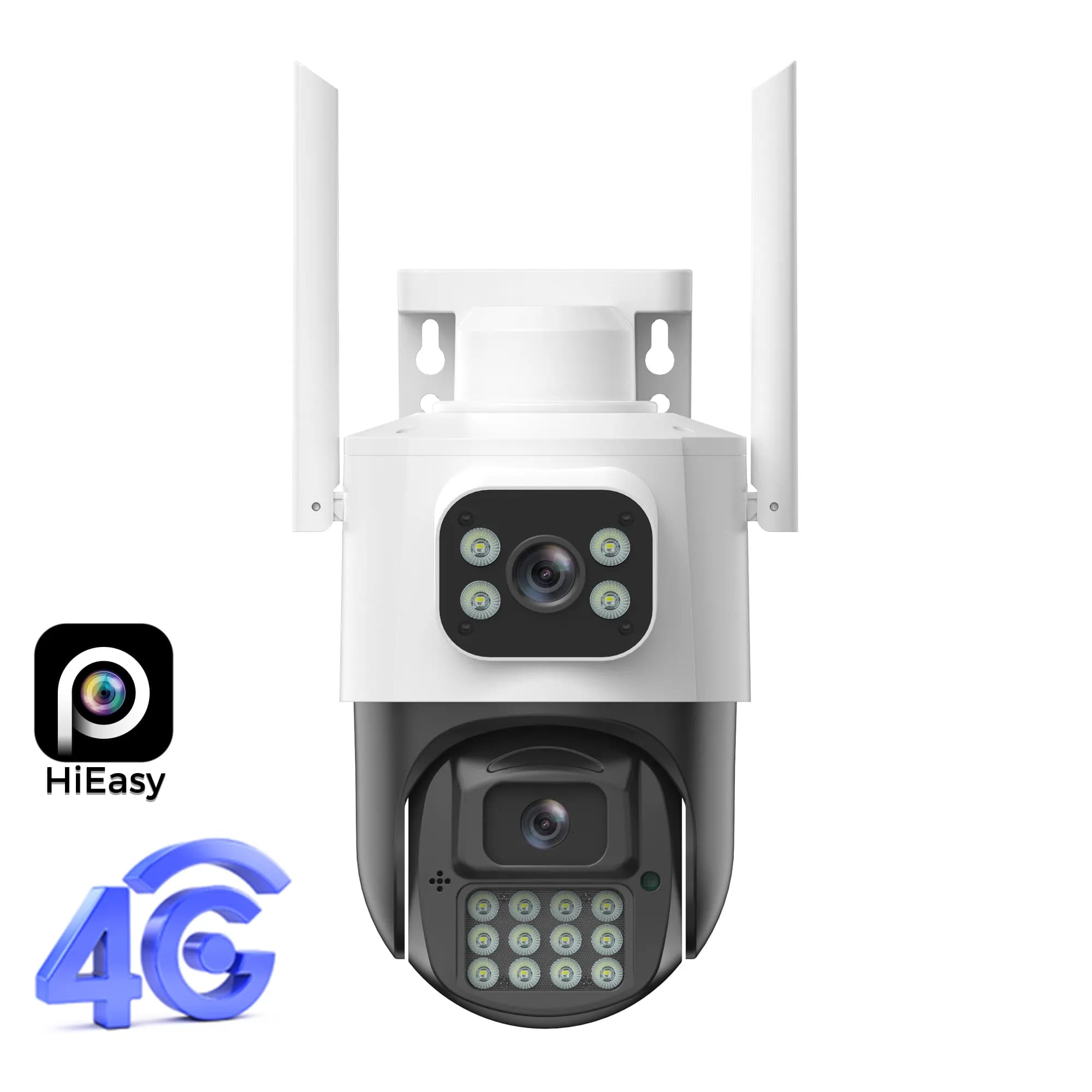 دوربین مینی اسپیددام 2مگاپیکسل سیمکارتی دو لنزه های‌ایزی مدل BT-HD66GB-WG