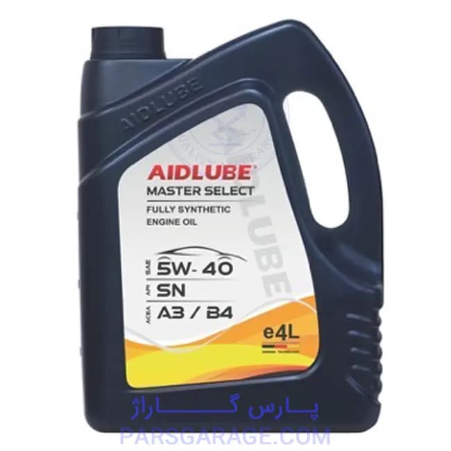 روغن موتور SN ایدلوب Aidlube حجم 4 لیتر 5W-40 — تصویر ۲