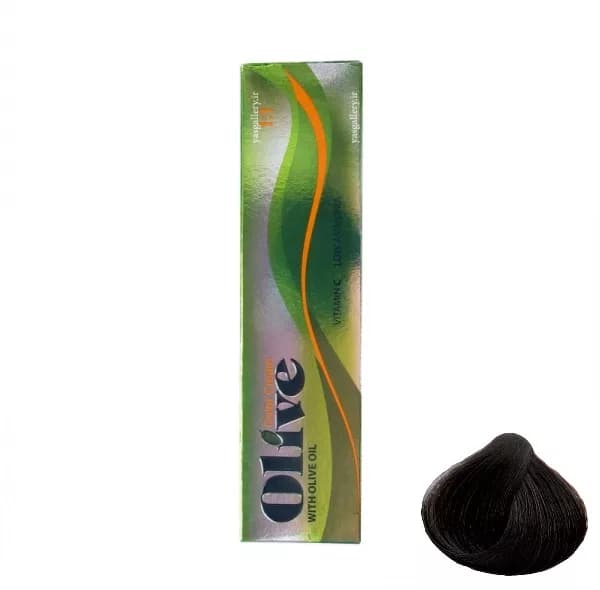 رنگ مو اولیو سری Natural شماره 2 حجم 100 میلی لیتر رنگ قهوه ای خیلی تیره