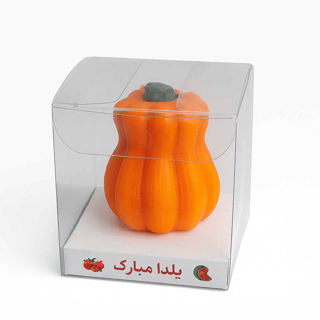 شمع یلدا مدل کدو