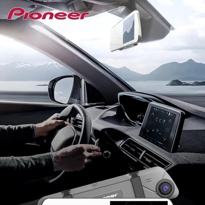 دوربین ثبت وقایع خودرو پایونیر آینه ای — تصویر ۸