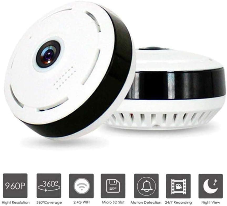 دوربین چشم ماهی 2مگاپیکسل وای فای 360 درجه V380 مدل RU-3003 — تصویر ۷