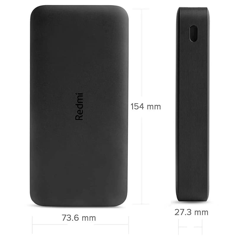پاور بانک فست شارژ 20000 شیائومی Xiaomi Redmi PB200LZM Original 18W گلوبال — تصویر ۳