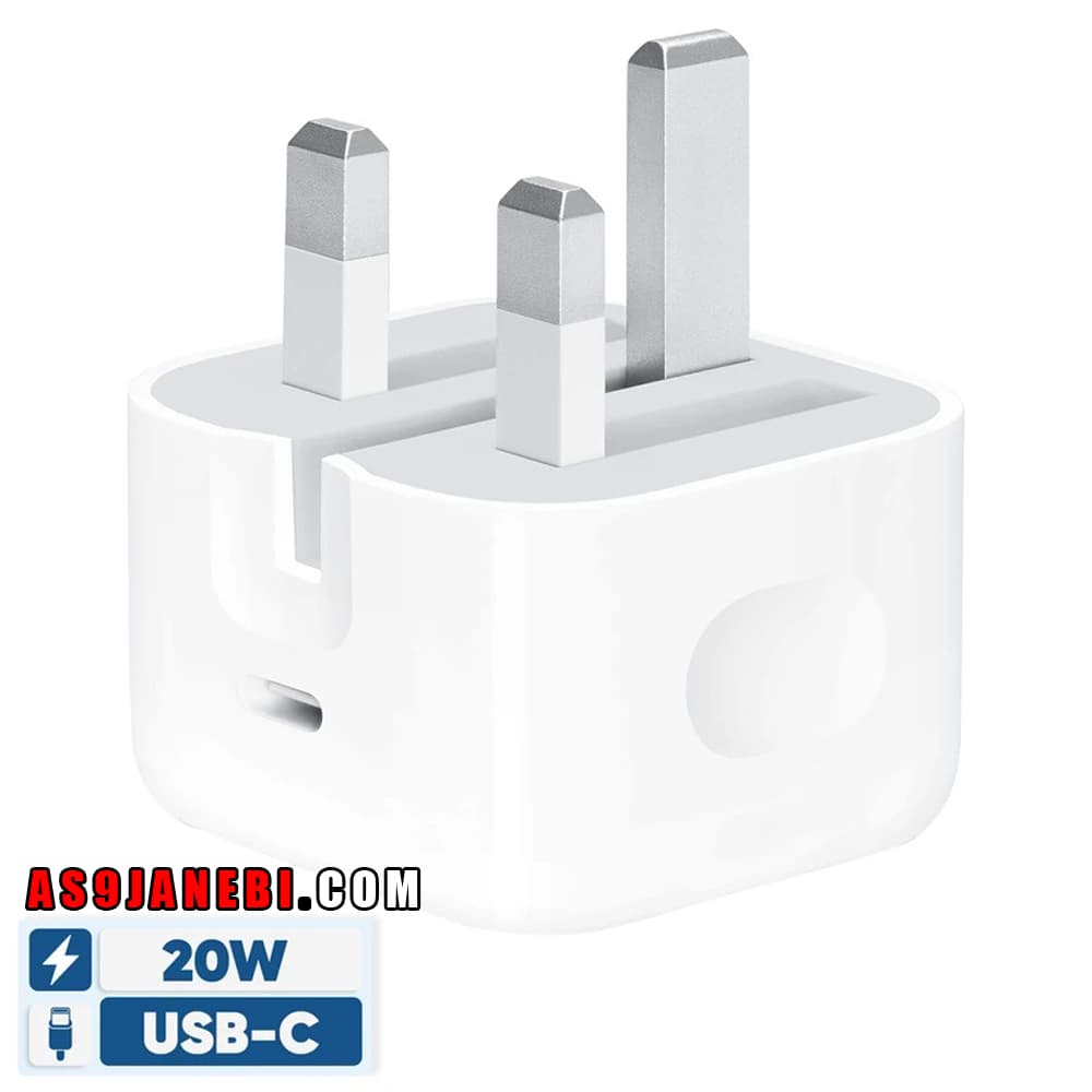 شارژر اصلی ایرلند اپل 20 وات مدل MUVT3B/A — تصویر ۲