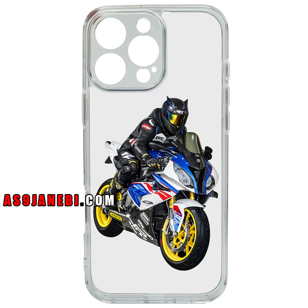 قاب طرح دار موتور سوار مدل BMW S1000RR (مدل گوشی را انتخاب کنید)