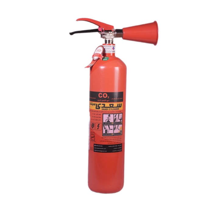 کپسول آتش نشانی 2 کیلویی CO2 هونامیک