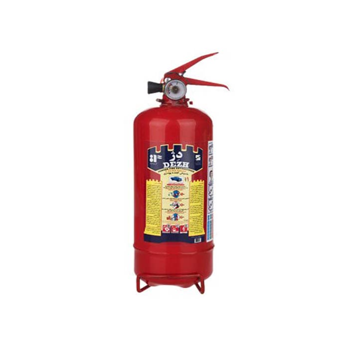 کپسول آتش نشانی پودر و گاز 1کیلویی دژ(مناسب برای ماشین)