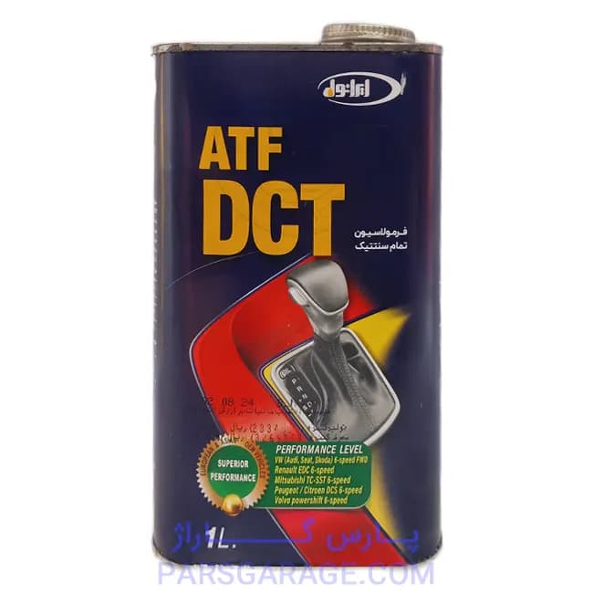 روغن دنده (واسکازین) DCT ایرانول Iranol حجم 1 لیتر — تصویر ۲