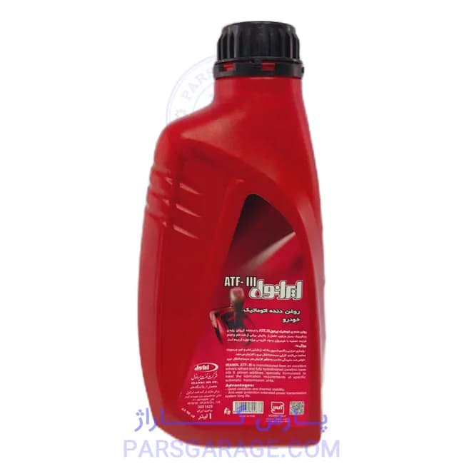 روغن دنده اتوماتیک و فرمان هیدرولیک DEXRON IIIG ATF III ایرانول Iranol حجم 1 لیتر — تصویر ۳