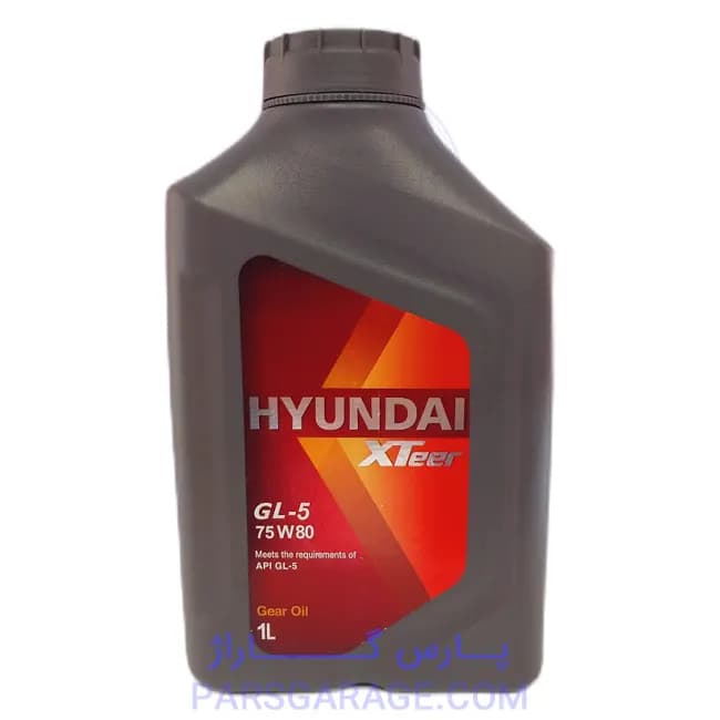 روغن دنده (واسکازین) API GL5 هیوندای Hyundai حجم 1 لیتر 75W-80 — تصویر ۲