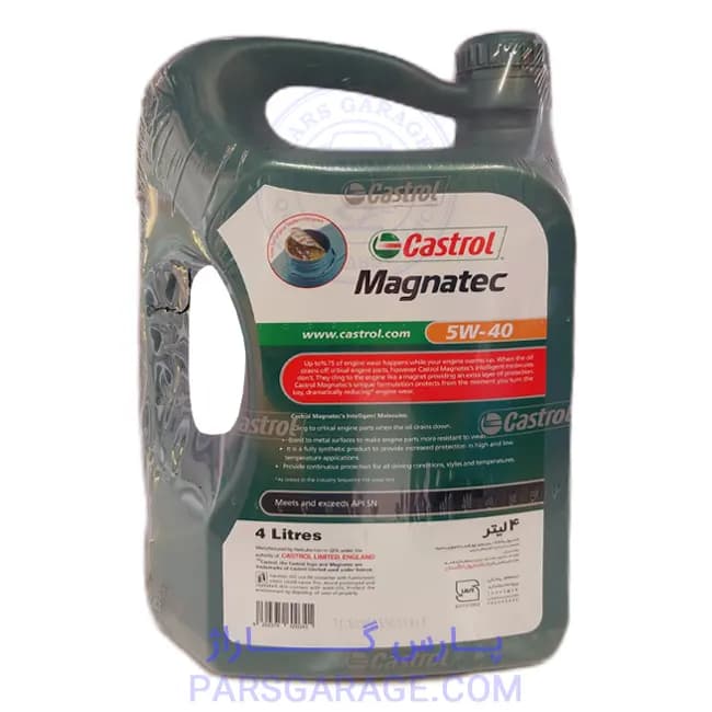 روغن موتور SN کاسترول Castrol حجم 4 لیتر 5W-40 — تصویر ۳