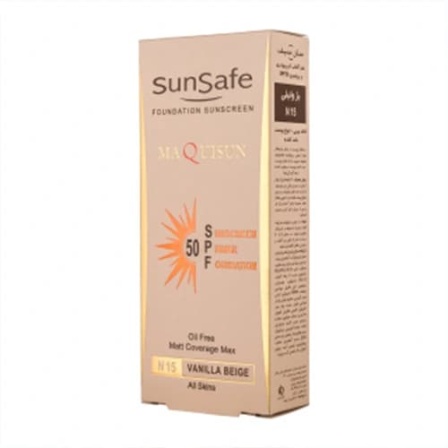 کرم ضد آفتاب رنگی و پرایمری سان سیف مکیسان SPF50 رنگ عاجی