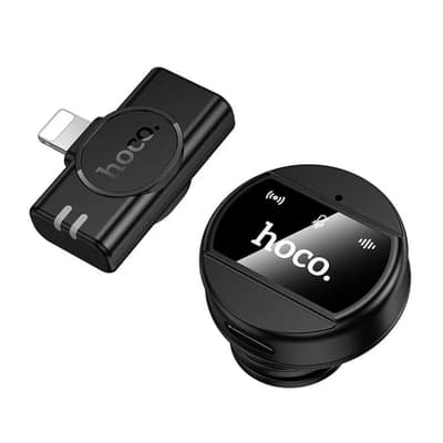 میکروفن یقه ای هوکو مدل Hoco L21 ENC Lightning — تصویر ۶