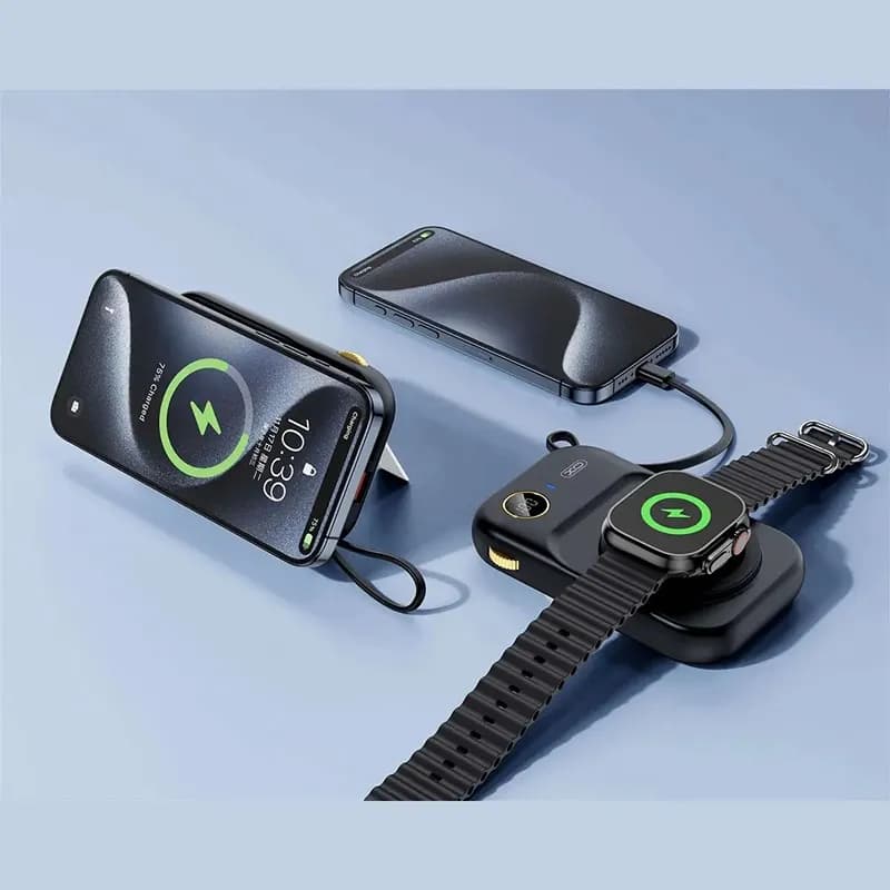 پاوربانک 10هزار وایرلس مگ سیف ایکس او مدل XO PR270 — تصویر ۸