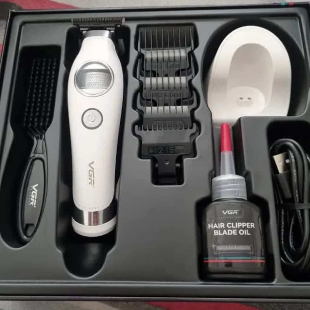 ماشین اصلاح موی صورت شارژی وی جی ار مدل V-880 T — تصویر ۵