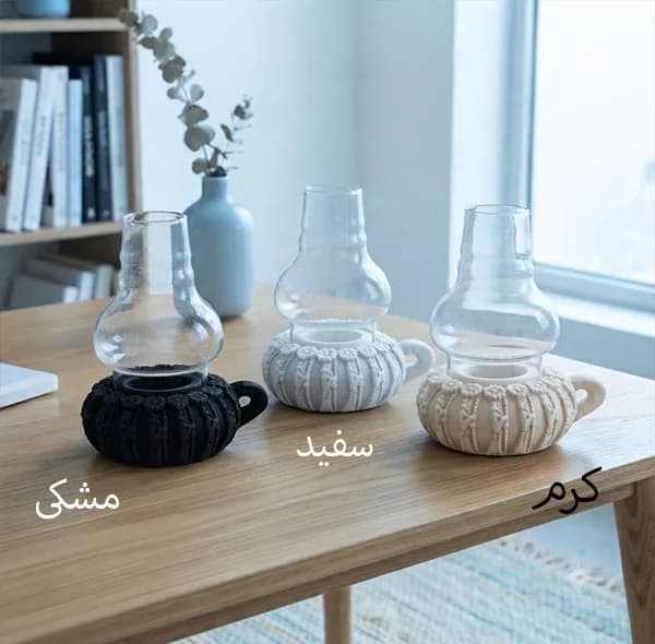جاشمعی مدل فانوس هخامنشی مناسب برای شمع وارمر — تصویر ۴