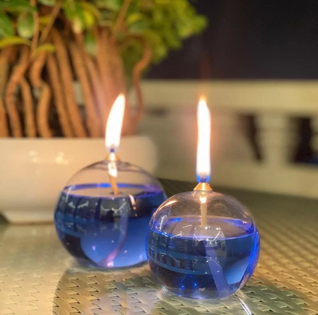 شیشه شمع مدل گرد 10 — تصویر ۴