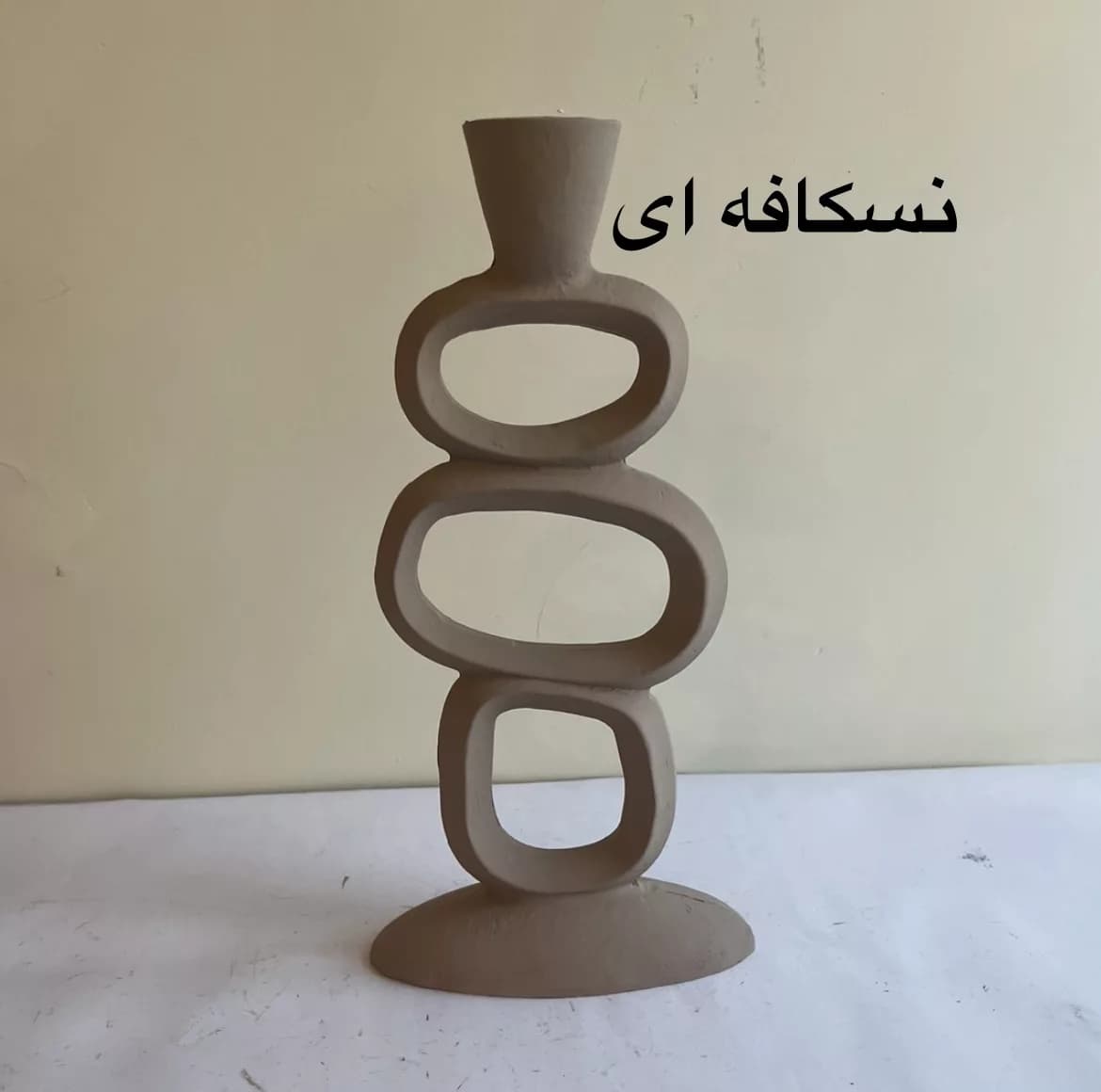 جاشمعی مدل زنجیری کد 01 مناسب برلای شمع استوانه ای — تصویر ۵