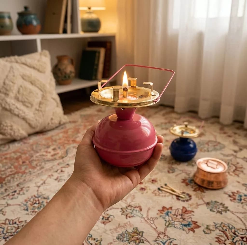 جاشمعی طرح دیگ مسی سنتی — تصویر ۷