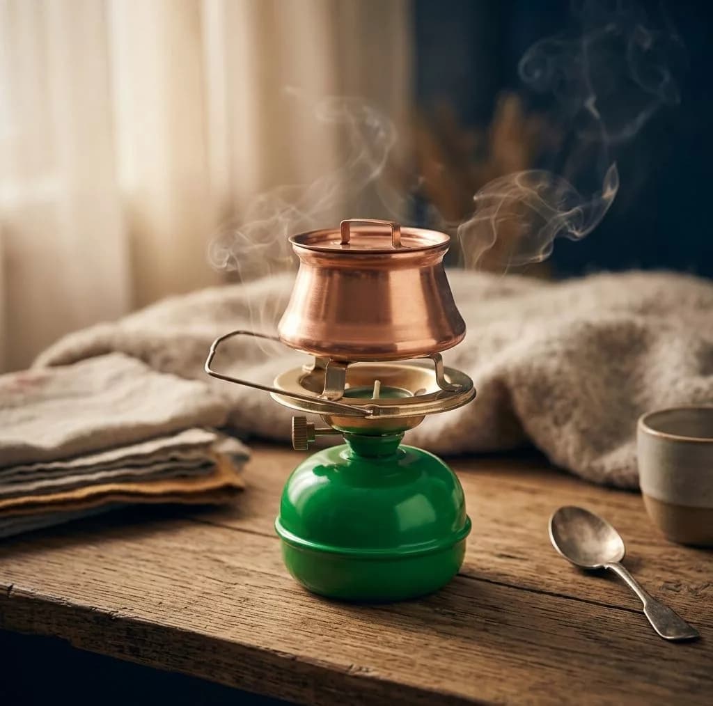 جاشمعی طرح دیگ مسی سنتی — تصویر ۴