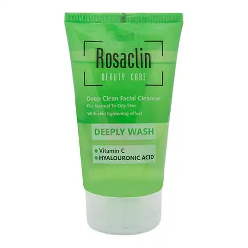 ژل شستشوی رزاکلین مدل Deeply Wash مناسب پوست مختلط و چرب
