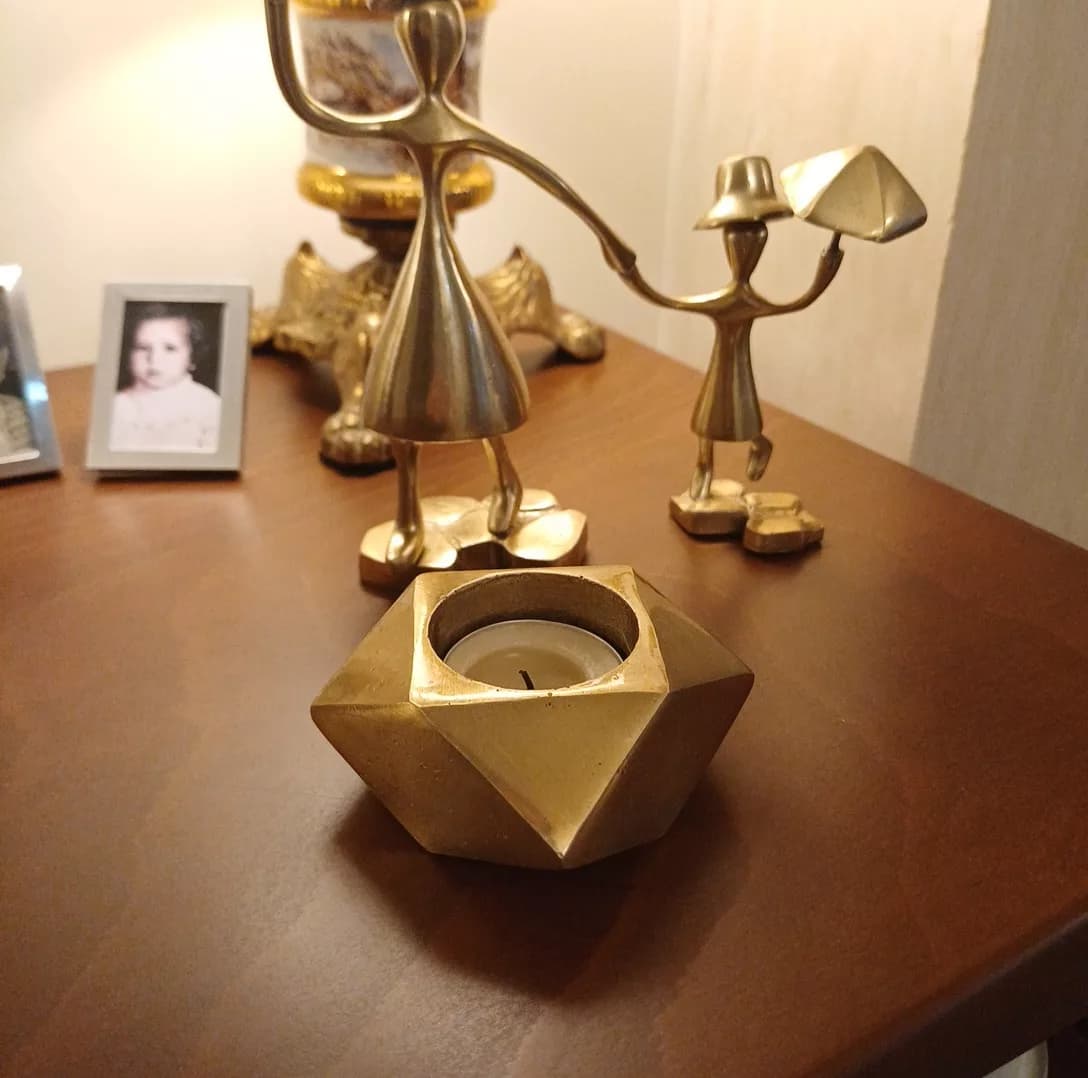 جاشمعی مدل Diamond مناسب برای شمع وارمر — تصویر ۶