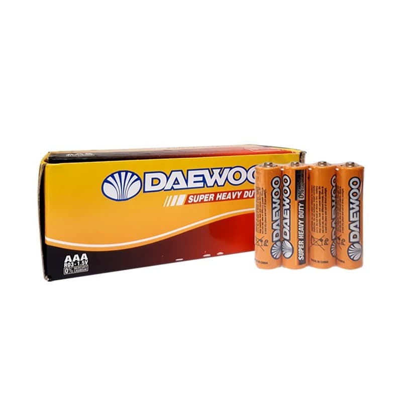 باتري قلمي DAEWOOمدل Super Heavy Duty کارتي 4 عددي — تصویر ۳