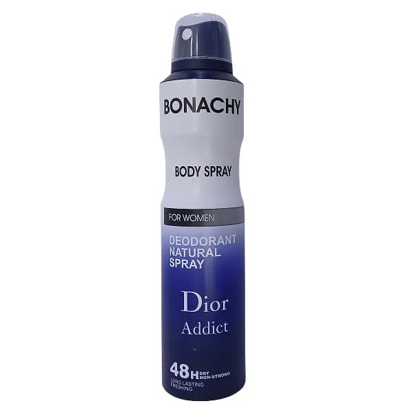 اسپری ضدتعریق بوناچی مدل Dior Addict حجم 250 میل