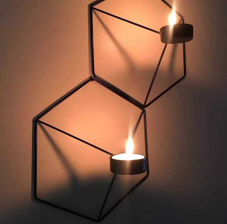 جا شمعی مدل Ogips بسته سه عددی به همراه شمع — تصویر ۵
