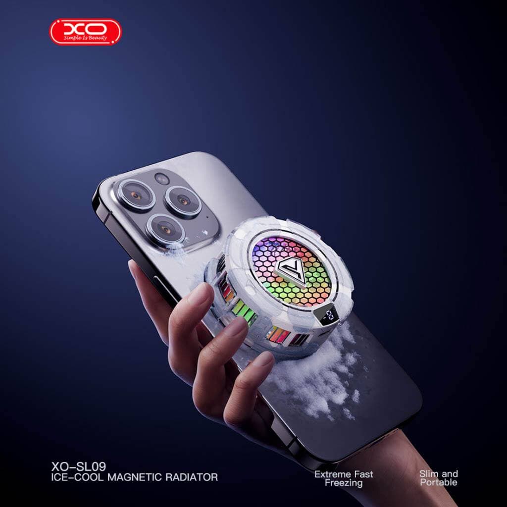 فن خنک کننده رادیات دار گوشی ایکس او مدل XO-LS09 به همراه صفحه خنک کننده — تصویر ۵